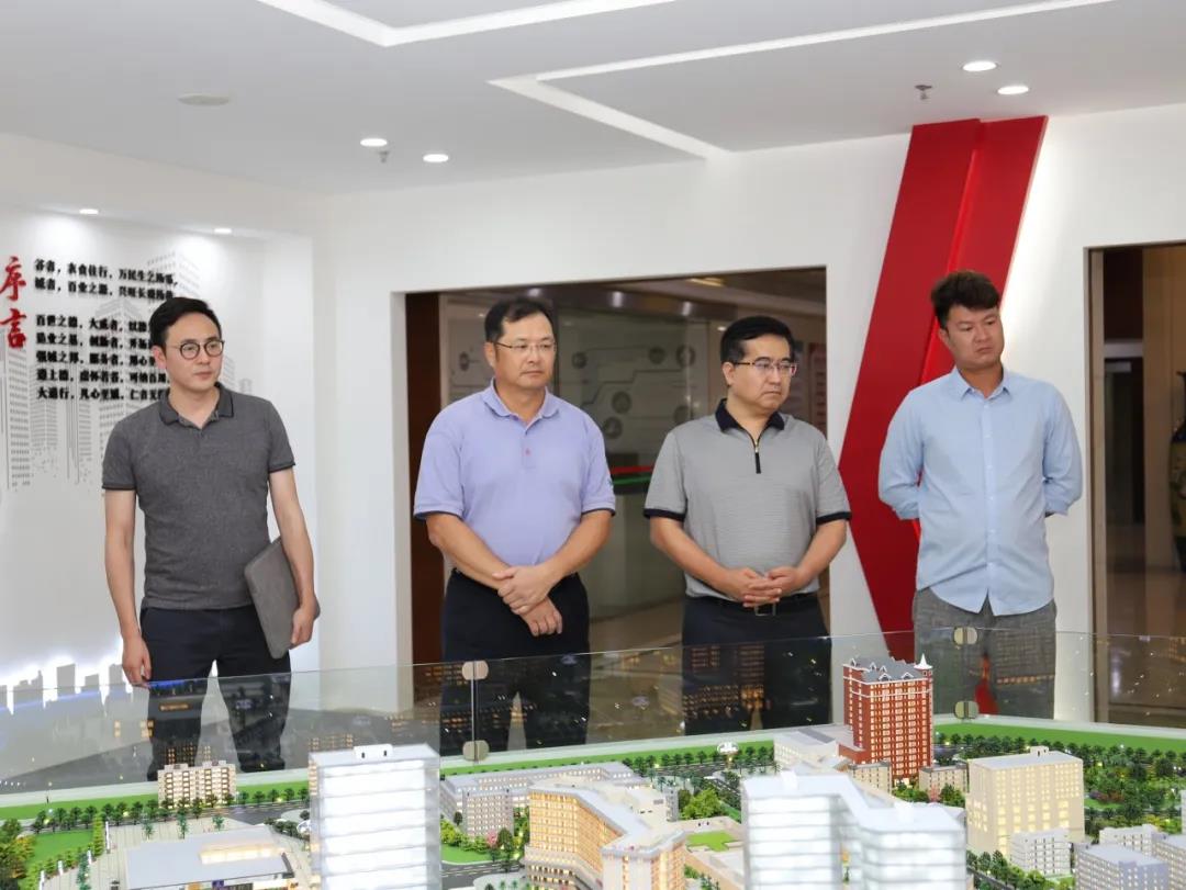 盛高投资有限公司骆蔚峰总裁一行莅临EVO视讯官方网站调研指导